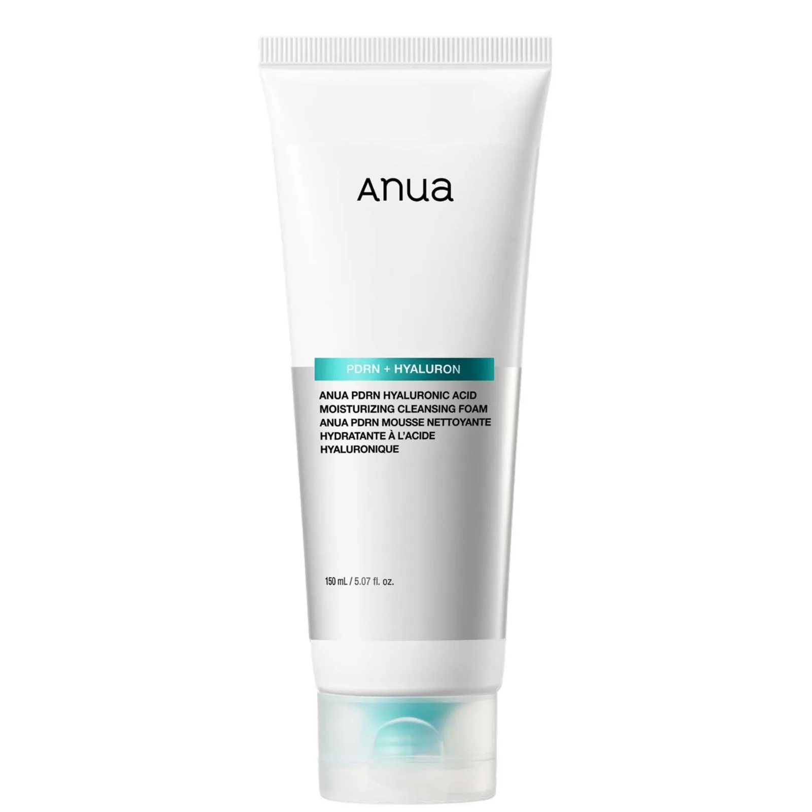 ANUA Anua PDRN Hyaluronic Acid Moisturising Cleansing Foam – 150ml